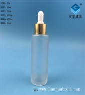 60ml磨砂玻璃胶头滴管精油瓶批发